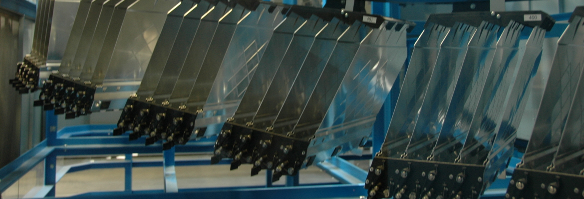 As máquinas para classificação de correspondência classificam objetos de correspondência de grandes formatos. Conseguem tratar de papel, cartão, embrulhos de plástico e catálogos abertos com uma capacidade de até 43 000 itens por hora.