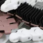 Correntes uni de plástico & aço