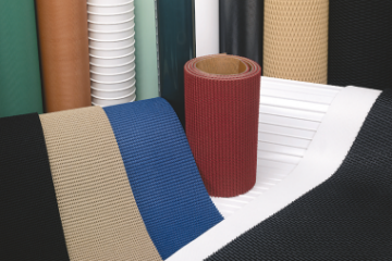 Correias transportadoras leves em elastómero de borracha, EPDM e silicone. Produzidas e entregues de forma eficiente e eficaz.