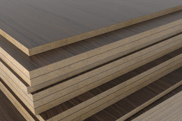 Produção de painéis de madeira