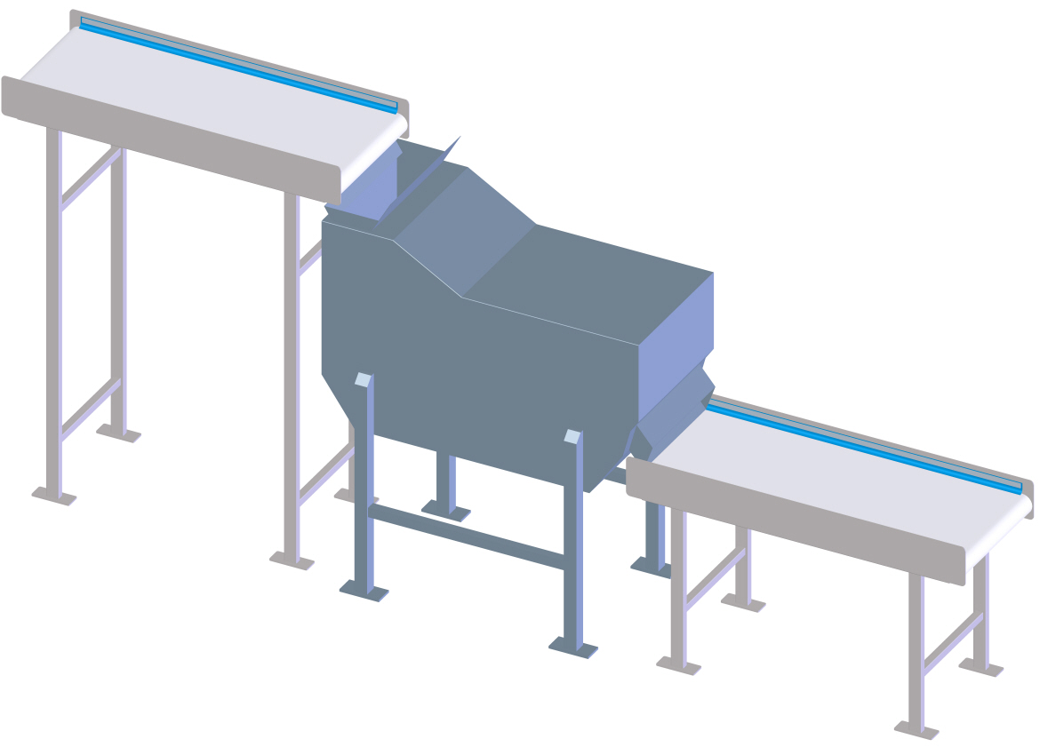 A mistura de tabaco é cortada em pequenos pedaços. Durante este processo, as folhas libertam uma quantidade significativa de tabaco.