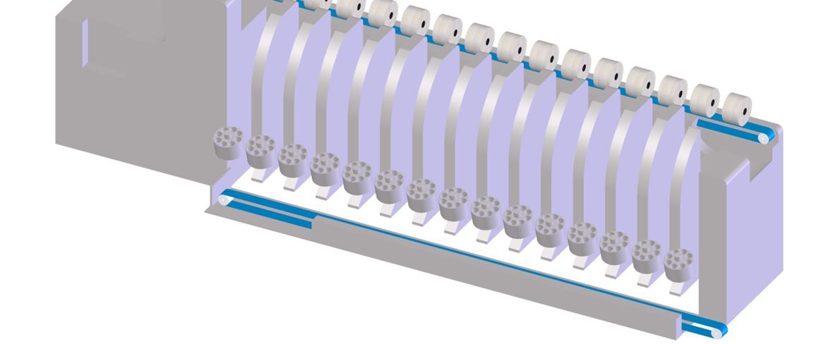 Opwindmachines zijn machines voor het opwinden van koord, draad, garen, touw, ijzerdraad, lint, tape enz. op een spoel. Moderne machines zijn uitgerust met een Elastische Band voor het transporteren van de haspel terwijl oudere machines worden aangedreven door Tangenti&euml;le Banden.